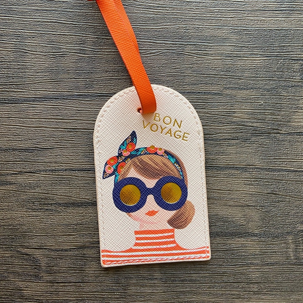 Rifle Paper Co/Anthropologie Luggage Tag